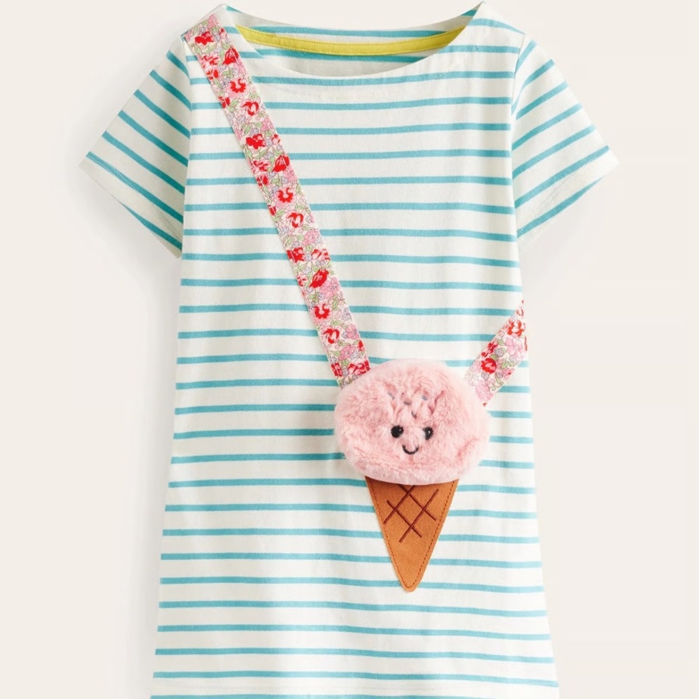🍦Mini Boden Ice Cream Pocket Tunic (4-5y)